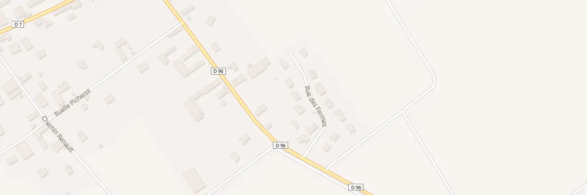 Plan du 7 Rue des Fermes à Orvilliers-Saint-Julien