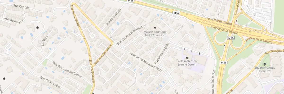 Plan du 240B Rue Jacques Esperandieu à Montpellier