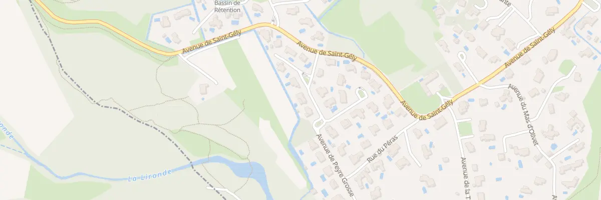 Plan du 227 Rue de la Vigne Longue à Saint-Clément-de-Rivière