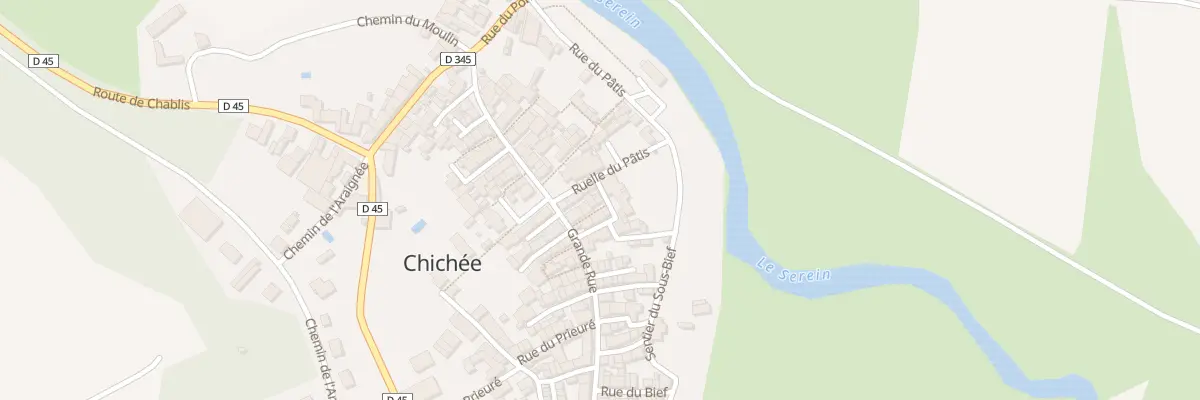 Plan du 1 Rle du Puits Taillis à Chichée
