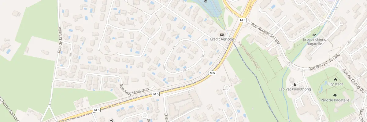 Plan du 255 Rue Adrienne Boland à Montpellier