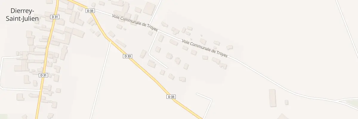 Plan du 7 Rue des Trois Pommiers à Dierrey-Saint-Julien