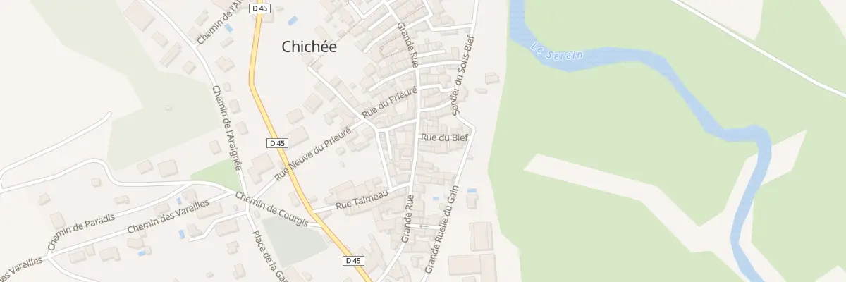 Plan du 35 Gr Grande Rue à Chichée