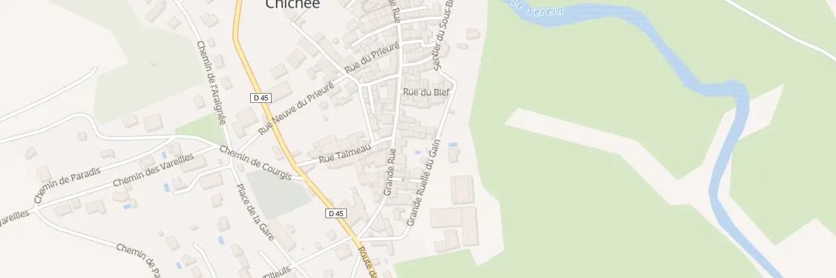 Plan du 47 Grande Rue à Chichée
