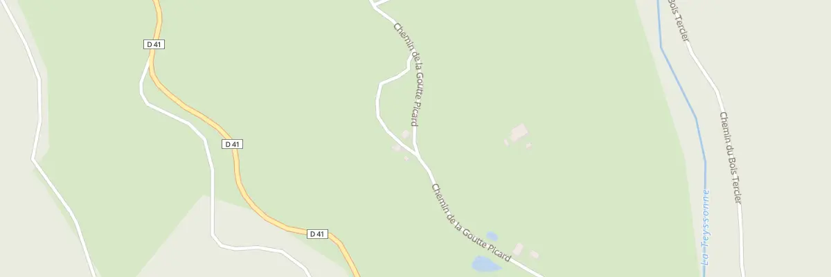 Plan du 474 Che de Goutte Picard à Saint-Bonnet-des-Quarts