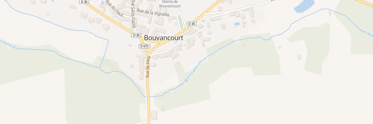 Plan du 6 Rue du Moulin à Bouvancourt