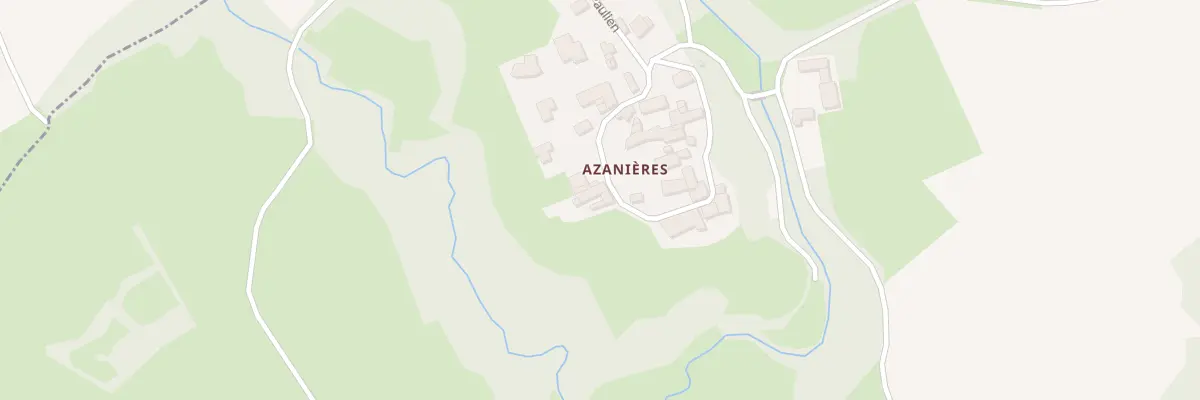 Plan du 5044 Azanieres à Blanzac