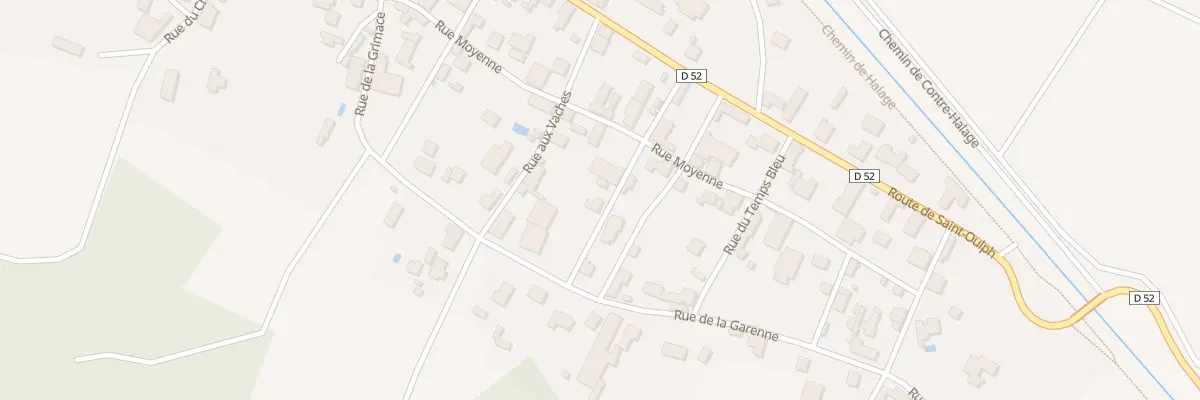 Plan du 6 Rue des Masures à Clesles