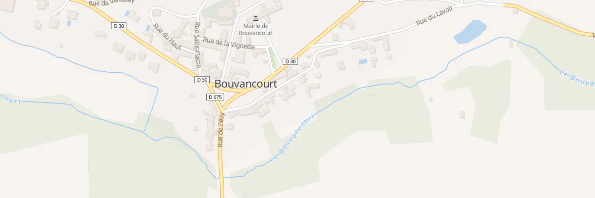 Plan du 10 Rue du Moulin à Bouvancourt