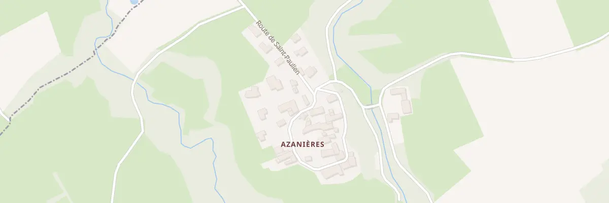 Plan du 6 Azanieres à Blanzac