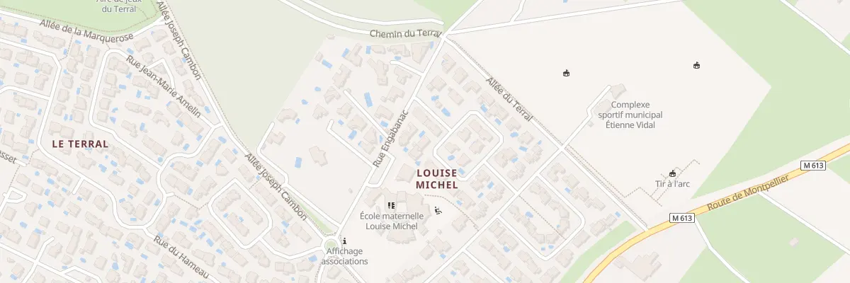 Plan du 6 Rue de l’Aramon à Saint-Jean-de-Védas