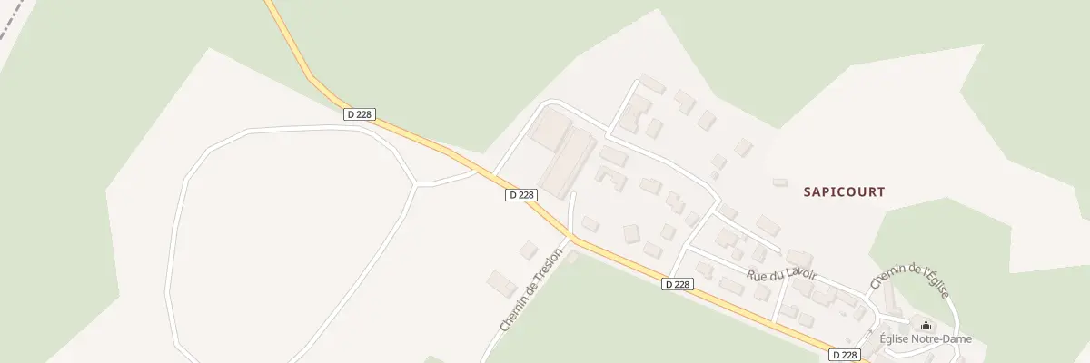 Plan du 1 Rue Laurent Laine à Courcelles-Sapicourt
