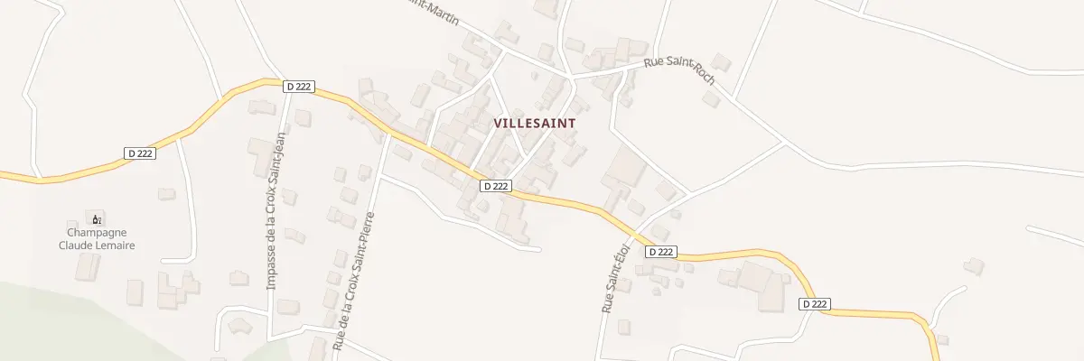 Plan du 8 Rue du Puits St Vincent à Boursault
