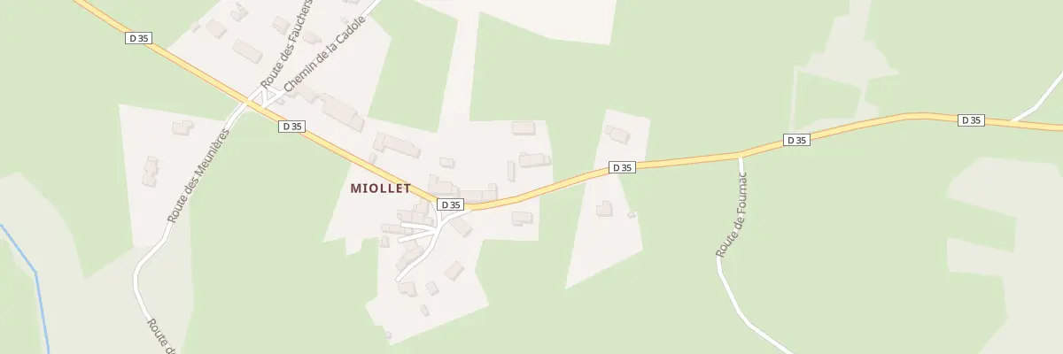 Plan du 5156 Miollet à Chomelix