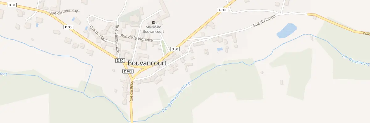 Plan du 12 Rue du Moulin à Bouvancourt