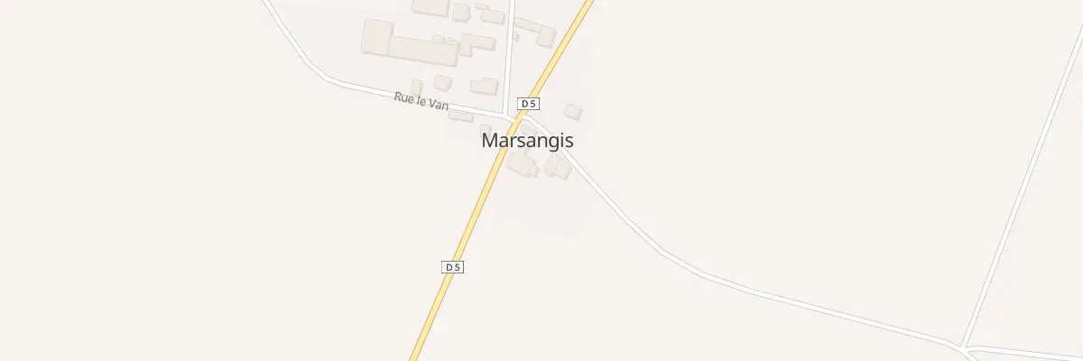 Plan du 2 Rue Haute à Marsangis