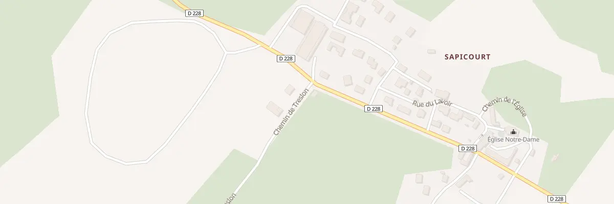 Plan du 2 Rue Laurent Laine à Courcelles-Sapicourt