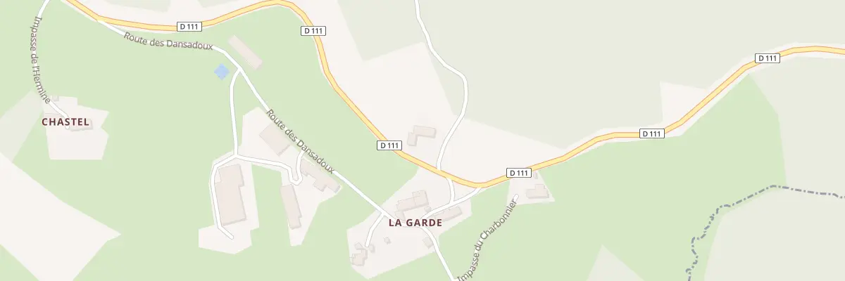 Plan du 5024 La Garde à Medeyrolles