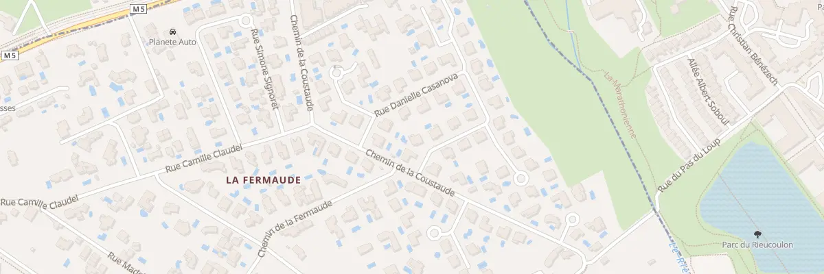 Plan du 3 Rue Danielle Casanova à Saint-Jean-de-Védas