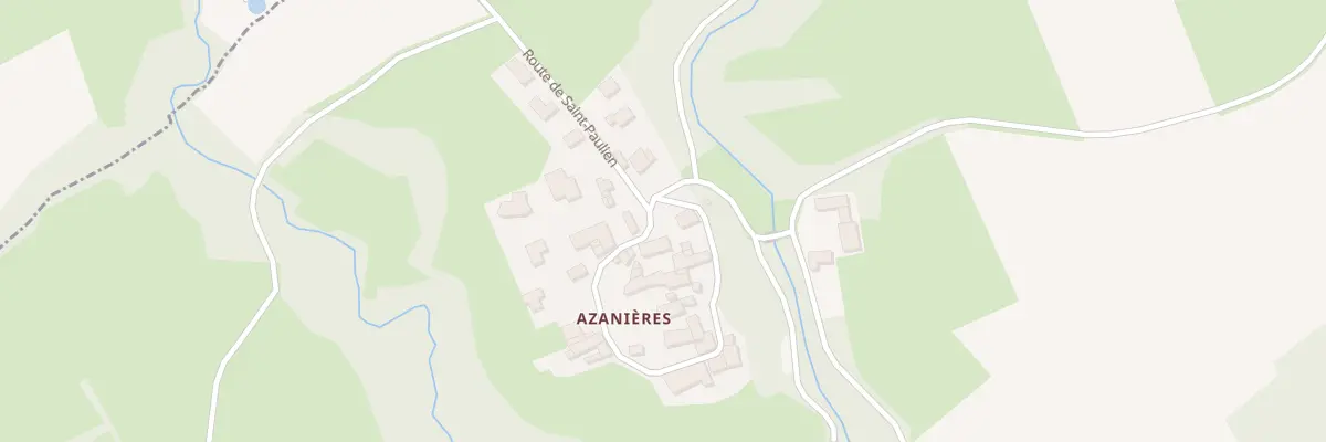 Plan du 5047A Azanieres à Blanzac