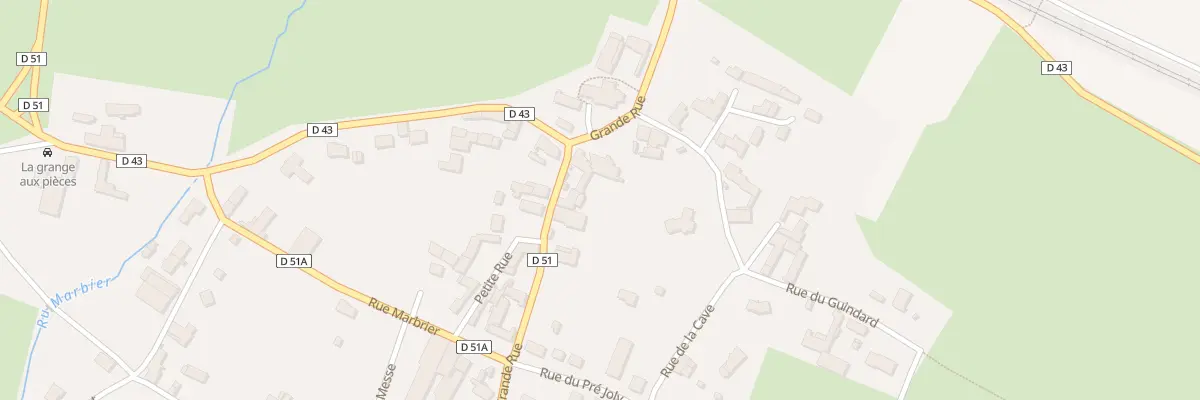 Plan du 41 Le Village à Villiers-Vineux