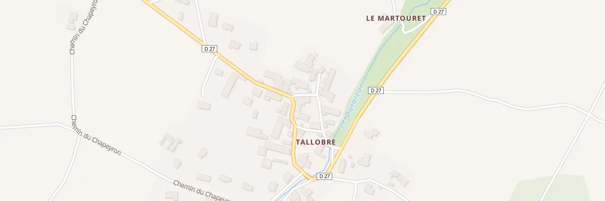 Plan du 20 Rue de la Tour à Saint-Christophe-sur-Dolaizon