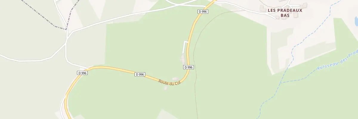 Plan du 5264 Les Pradeaux à Grandrif