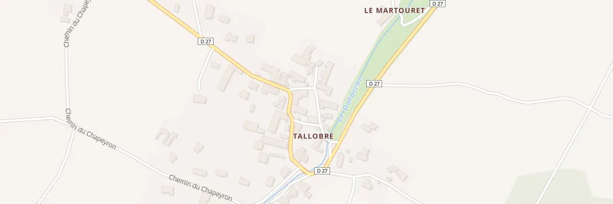 Plan du 2 Pla de la Cartabouse à Saint-Christophe-sur-Dolaizon