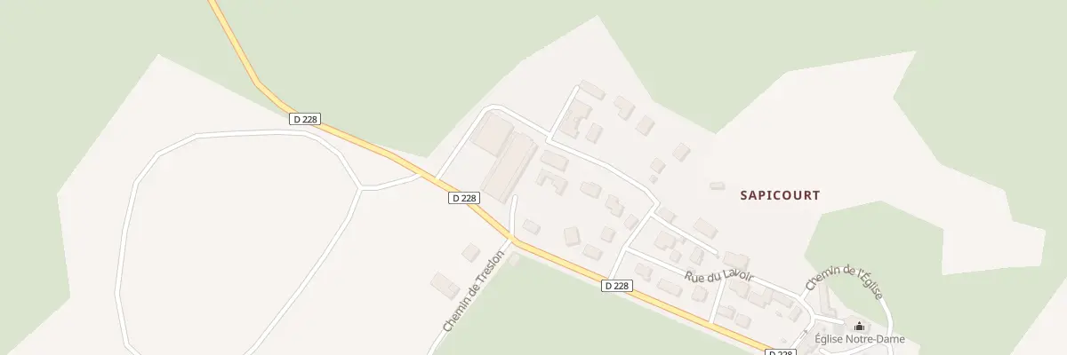 Plan du 5 Rue Gerbault à Courcelles-Sapicourt