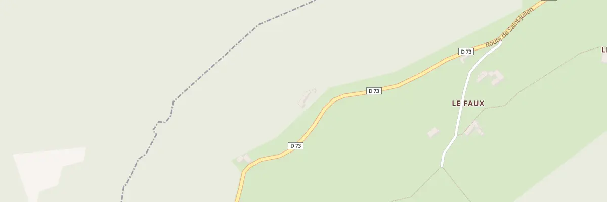 Plan du 3 Le Faux à La Côte-Saint-Didier