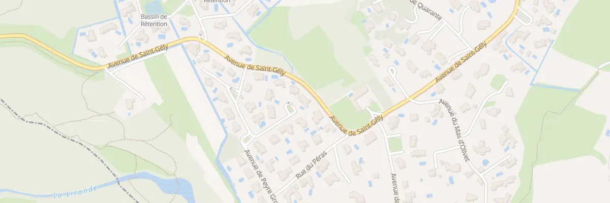 Plan du 97 Rue de la Vigne Longue à Saint-Clément-de-Rivière