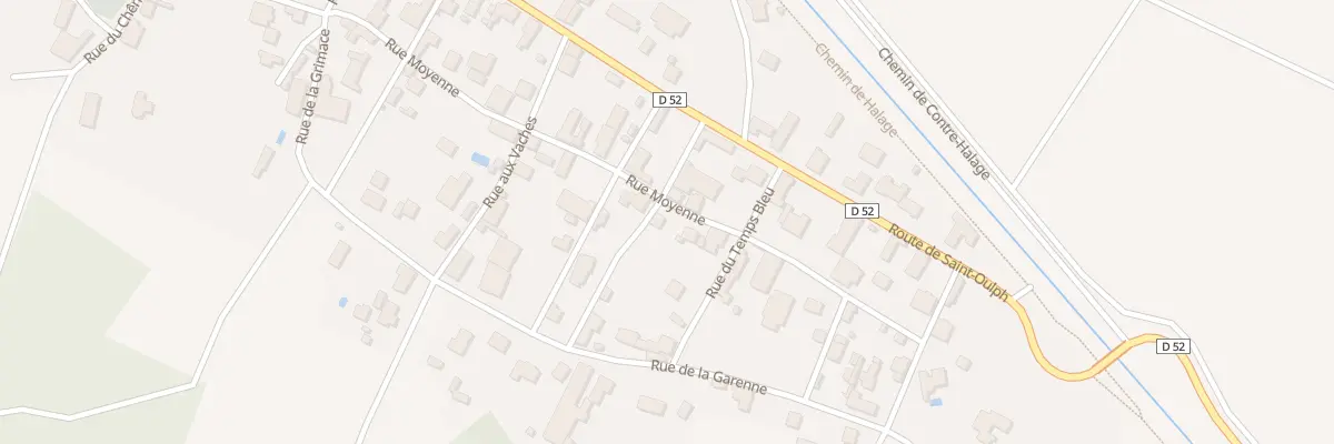 Plan du 44B Rue Moyenne à Clesles