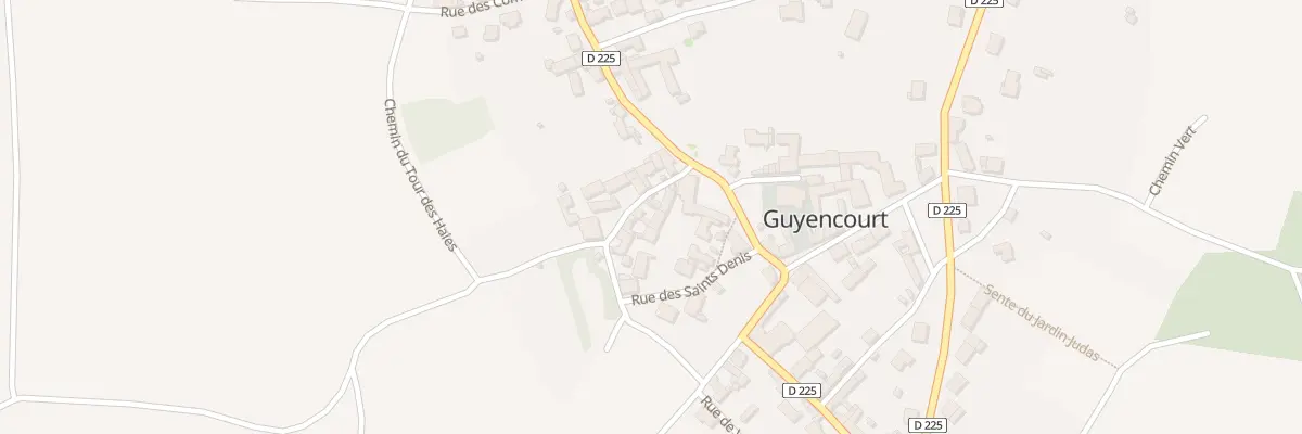 Plan du 3 Rue des Maréchaux à Guyencourt