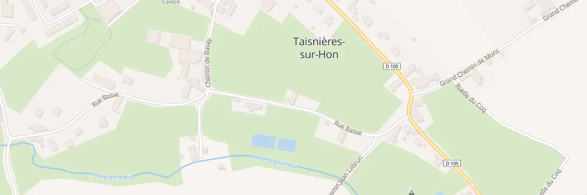 Plan du 2 Rue Basse à Taisnières-sur-Hon