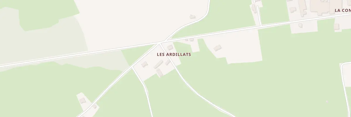 Plan du 4 Les Ardillats à Chalmoux