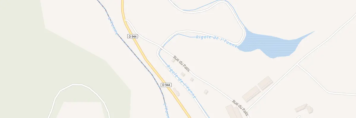 Plan du 2 Rue des Patis à Mhère