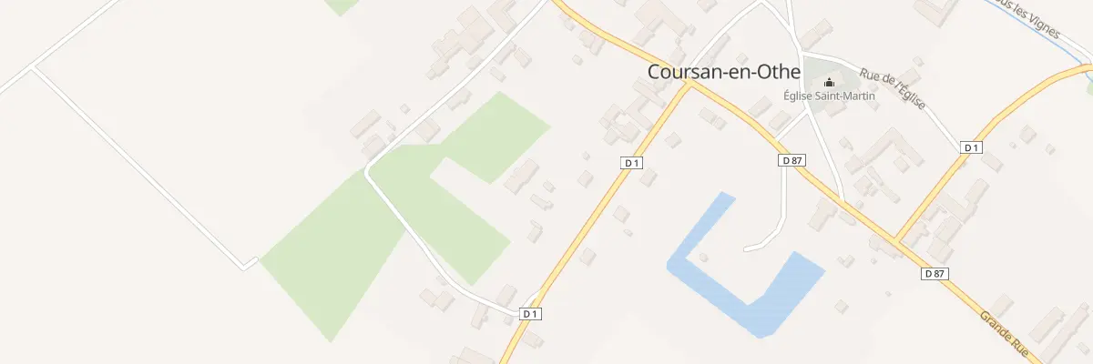 Plan du 5010F Rte de Lasson à Coursan-en-Othe