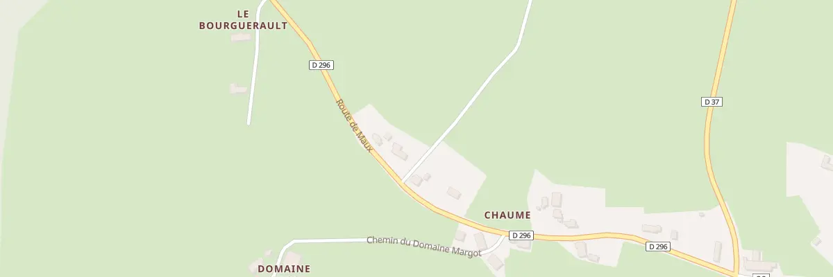 Plan du 436 Rte de Maux à Sermages