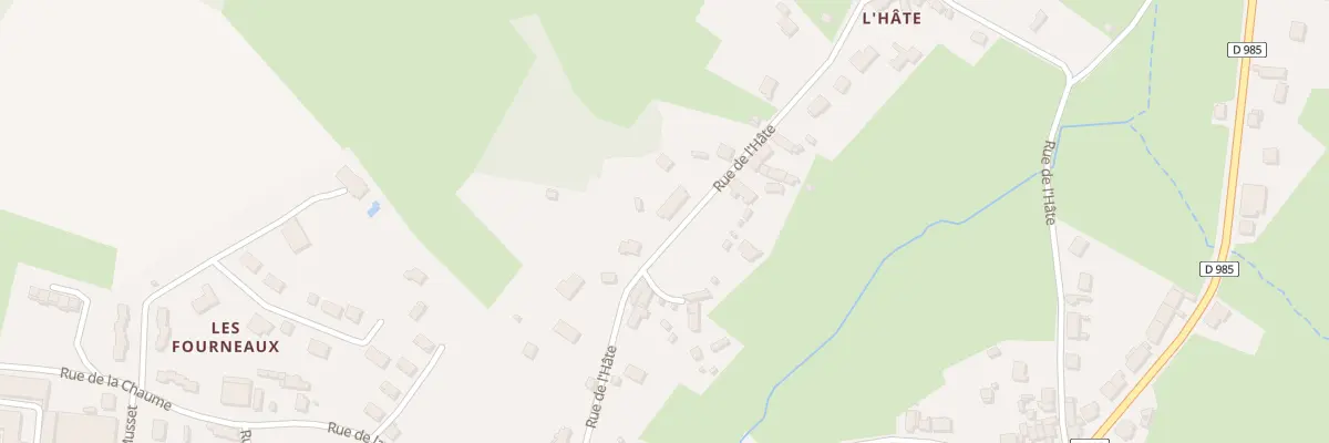 Plan du 30 Rue de l’Hâte à Saint-Honoré-les-Bains