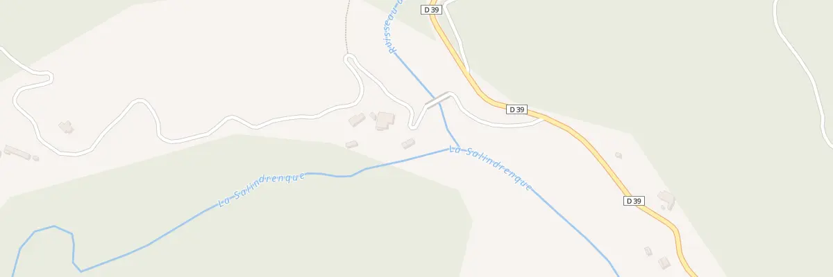 Plan de Serre des Bons à Soudorgues