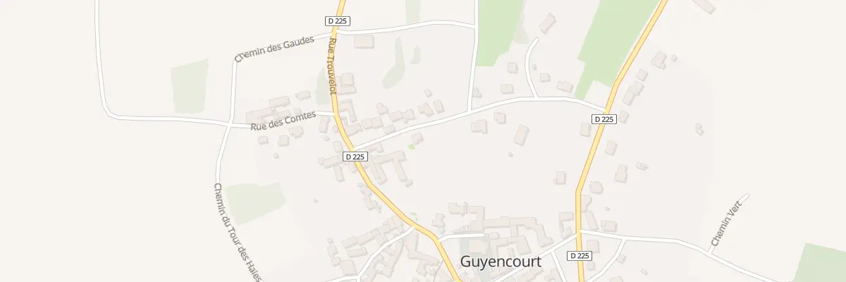 Plan du 2 Rue de la Terrière à Guyencourt