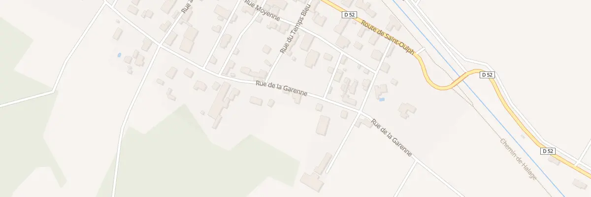 Plan du 20 Rue de la Garenne à Clesles