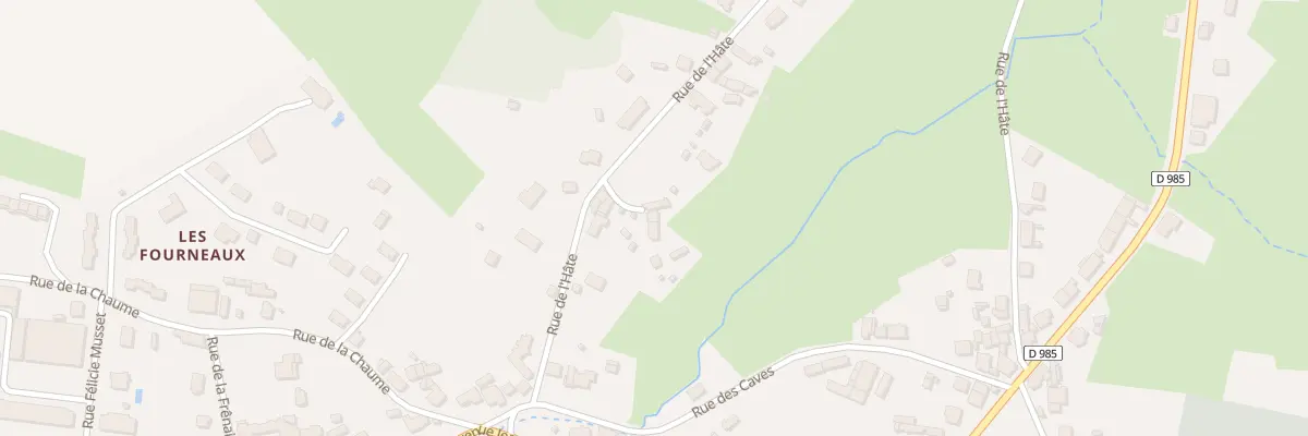 Plan du 47 Rue de l’Hâte à Saint-Honoré-les-Bains