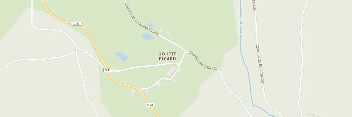 Plan du 149 Che de Goutte Picard à Saint-Bonnet-des-Quarts