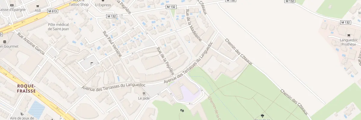 Plan du 399 Av des Terrasses du Languedoc à Saint-Jean-de-Védas