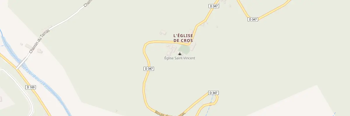 Plan du 5225 L’Eglise à Cros