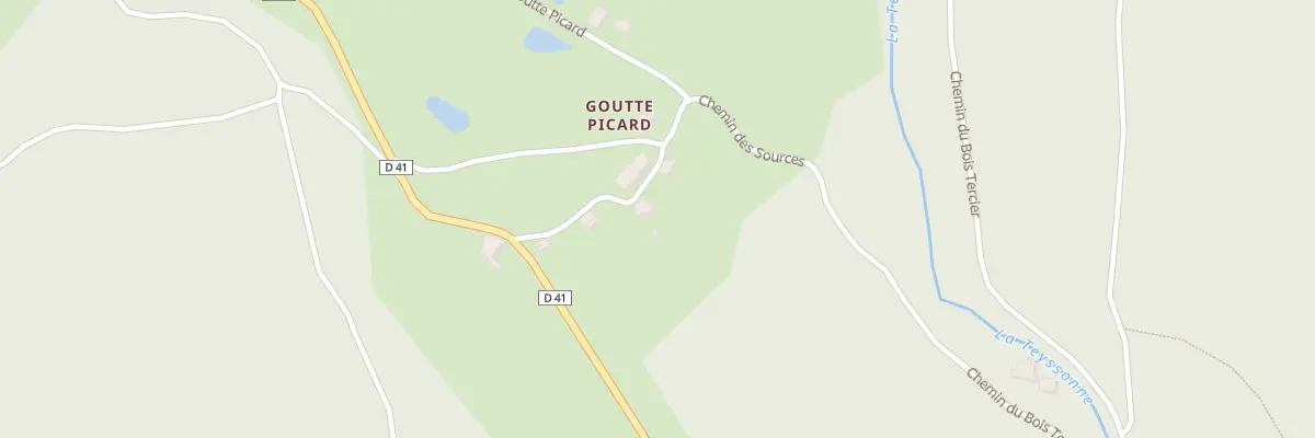 Plan du 104 Che de Goutte Picard à Saint-Bonnet-des-Quarts