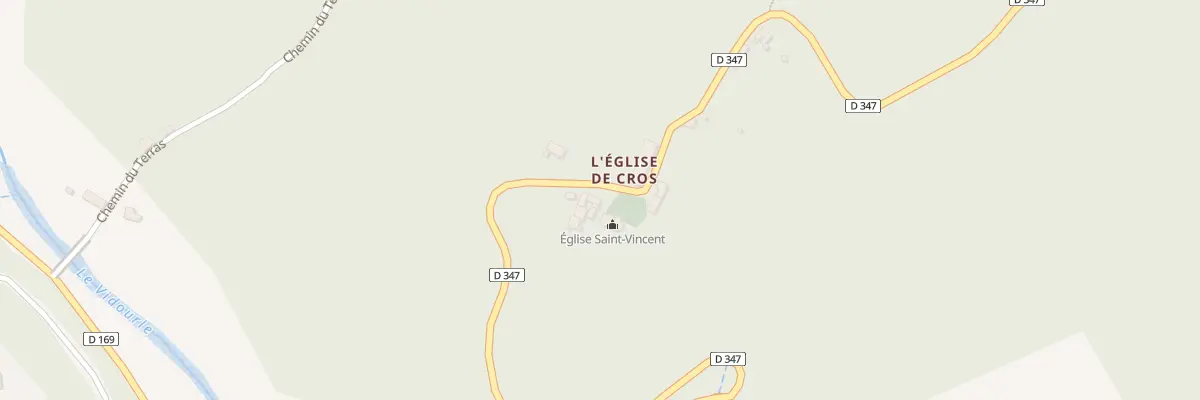 Plan du 5074 L’Eglise à Cros