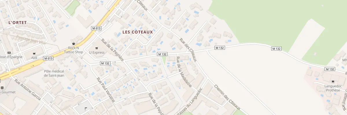 Plan du 24 Rte de Lattes à Saint-Jean-de-Védas
