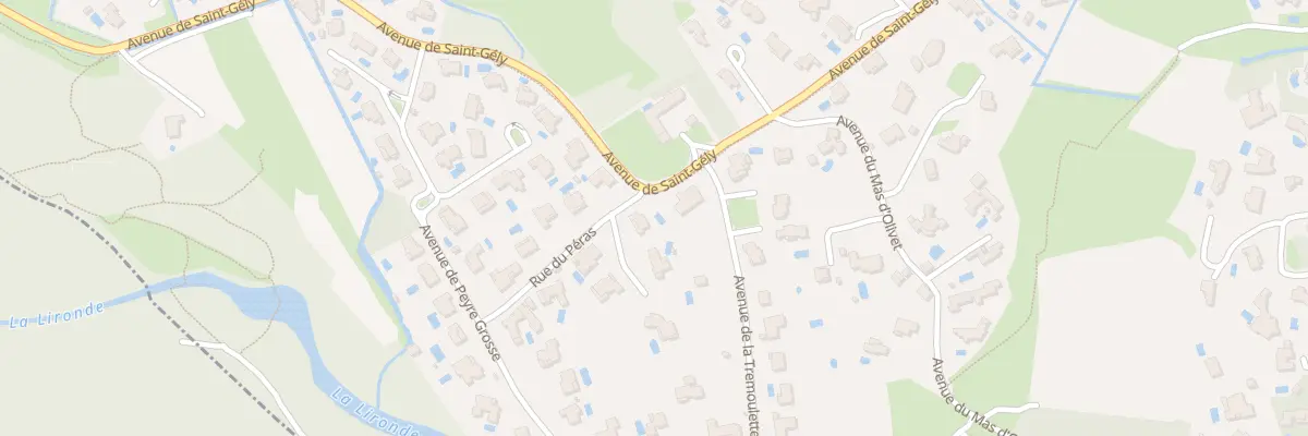 Plan du 8 Imp des Oliviers à Saint-Clément-de-Rivière